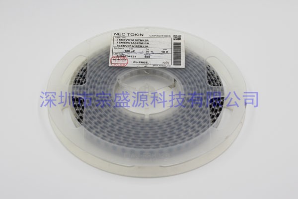 NEC鉭電容 6032 10V 100UF  TEESVC1A107M12R